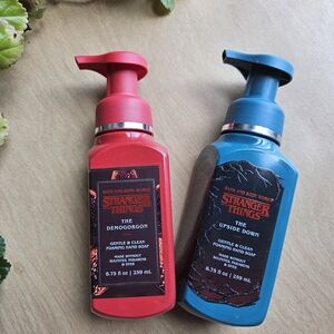 Kids Foaming Hand Soap Set - Red and Blue